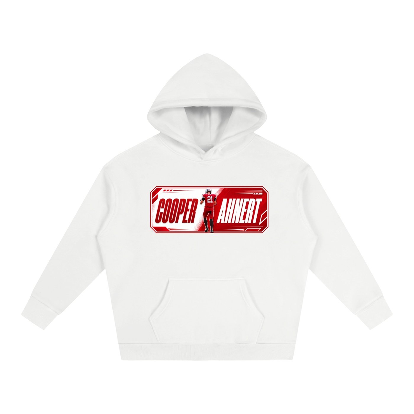 Cooper Ahnert Oversize Fleeced Hoodie - Image 2