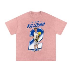 Ethan killough Snow Washed Oversized TEE - Image 5