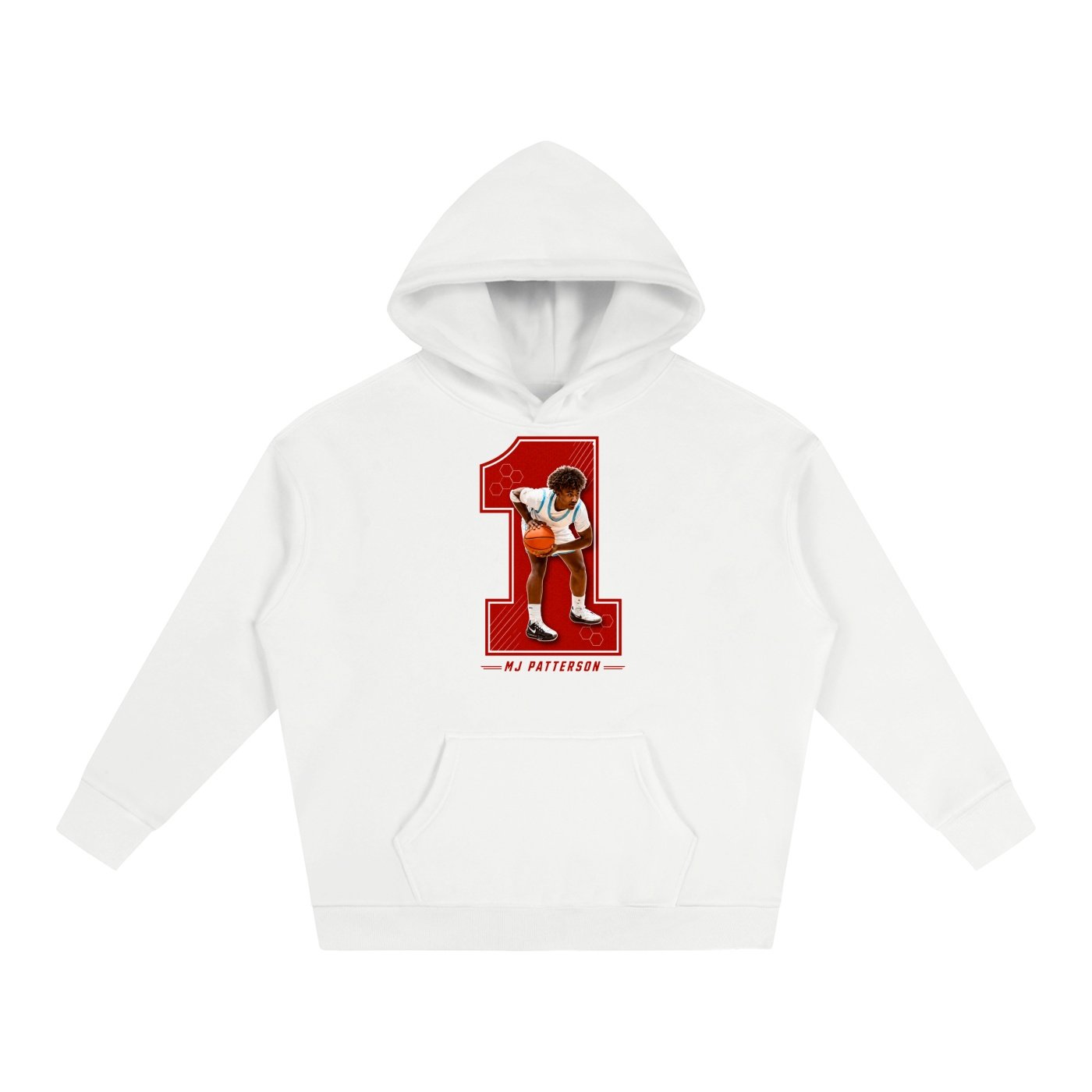 MJ Patterson Oversize Fleeced Hoodie - Image 2
