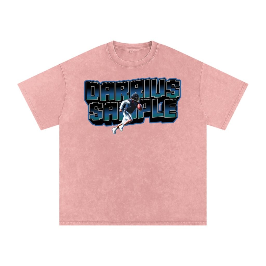Darrius Sample Snow Washed Oversized TEE