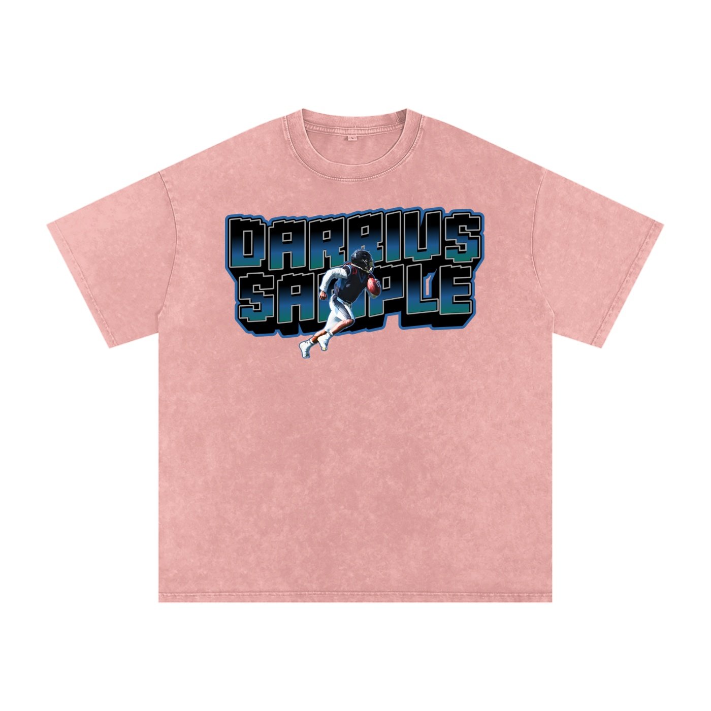 Darrius Sample Snow Washed Oversized TEE - Image 5