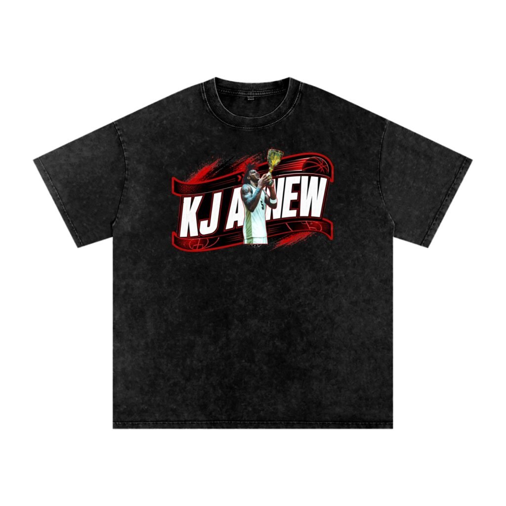 KJ Agnew Snow Washed Oversized TEE