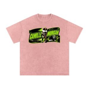 Camille Morgan Snow Washed Oversized TEE - Image 5