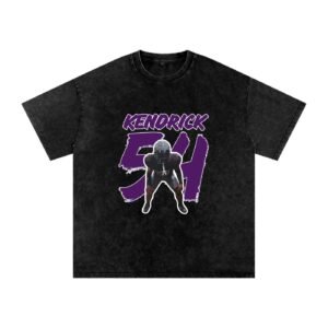 Kendrick Snow Washed Oversized TEE - Image 1