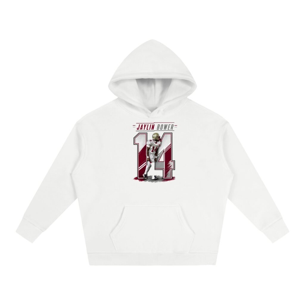 Jaylin Bower Oversize Fleeced Hoodie