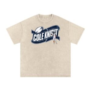 Cole Knight Snow Washed Oversized TEE - Image 2