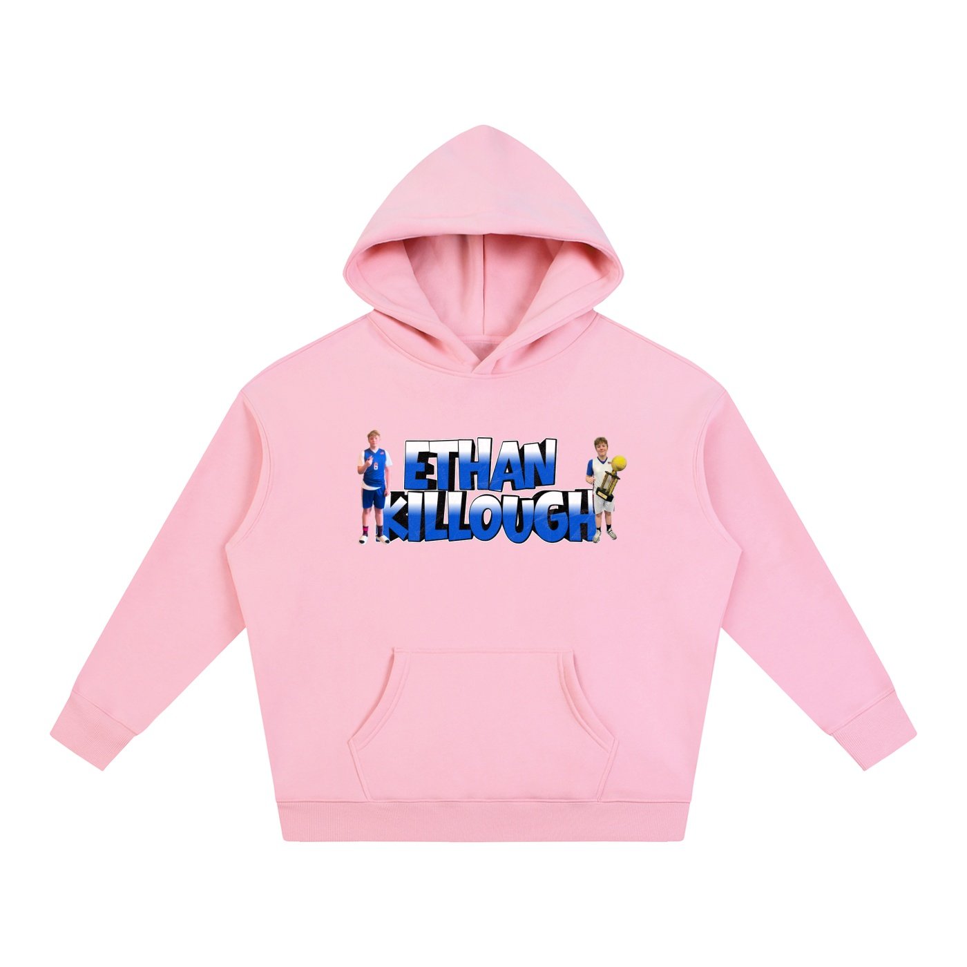 Ethan killough Oversize Fleeced Hoodie - Image 5