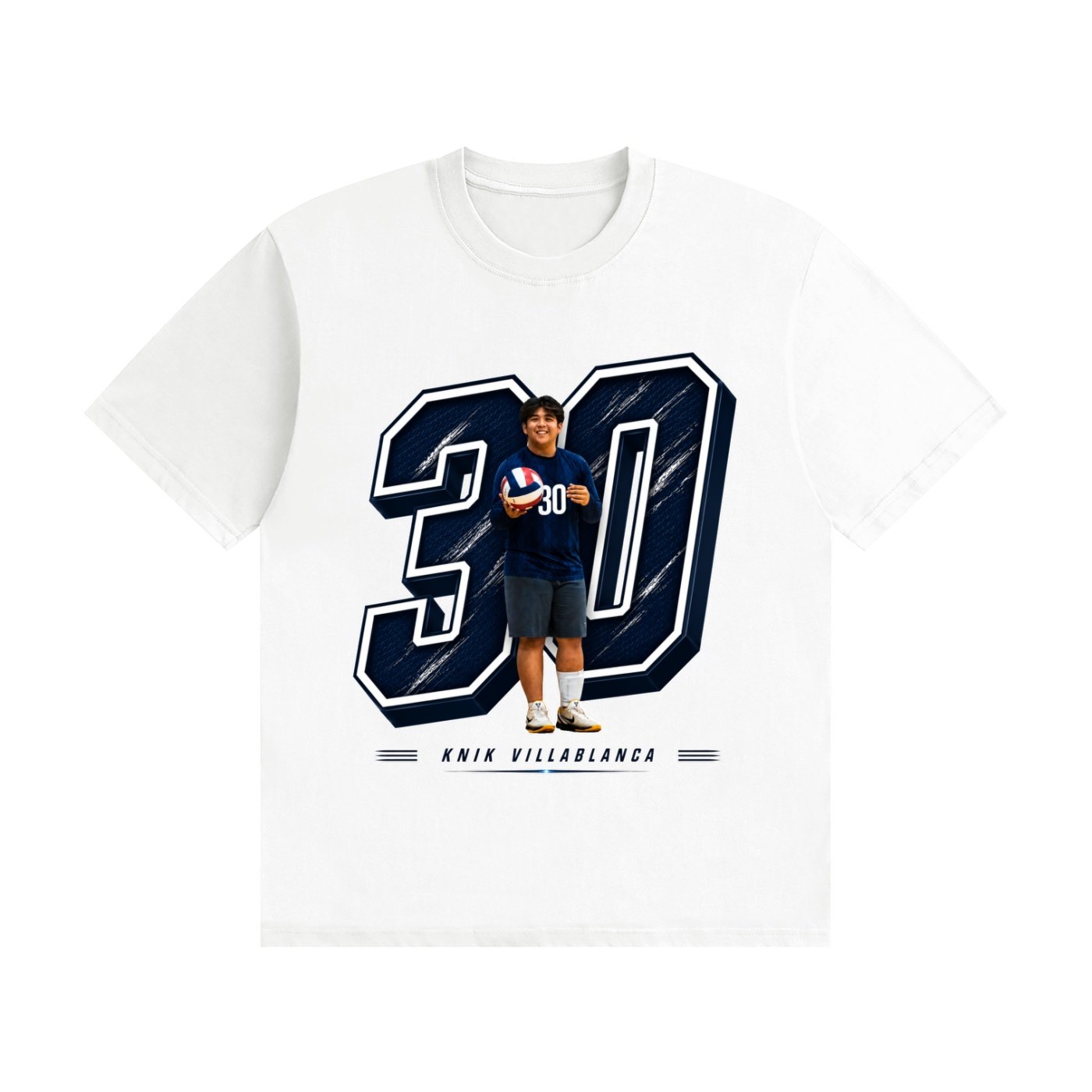 Knik Villablanca Jr Unisex Cotton T-Shirt - Image 2