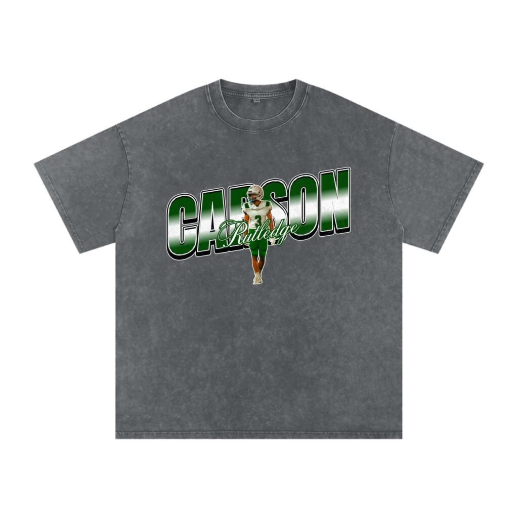 Carson Rutledge Snow Washed Oversized TEE