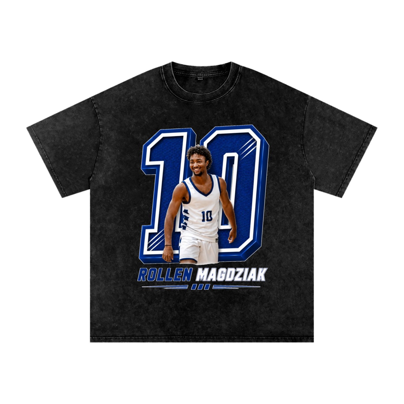 Rollen Magdziak Snow Washed Oversized TEE - Image 1