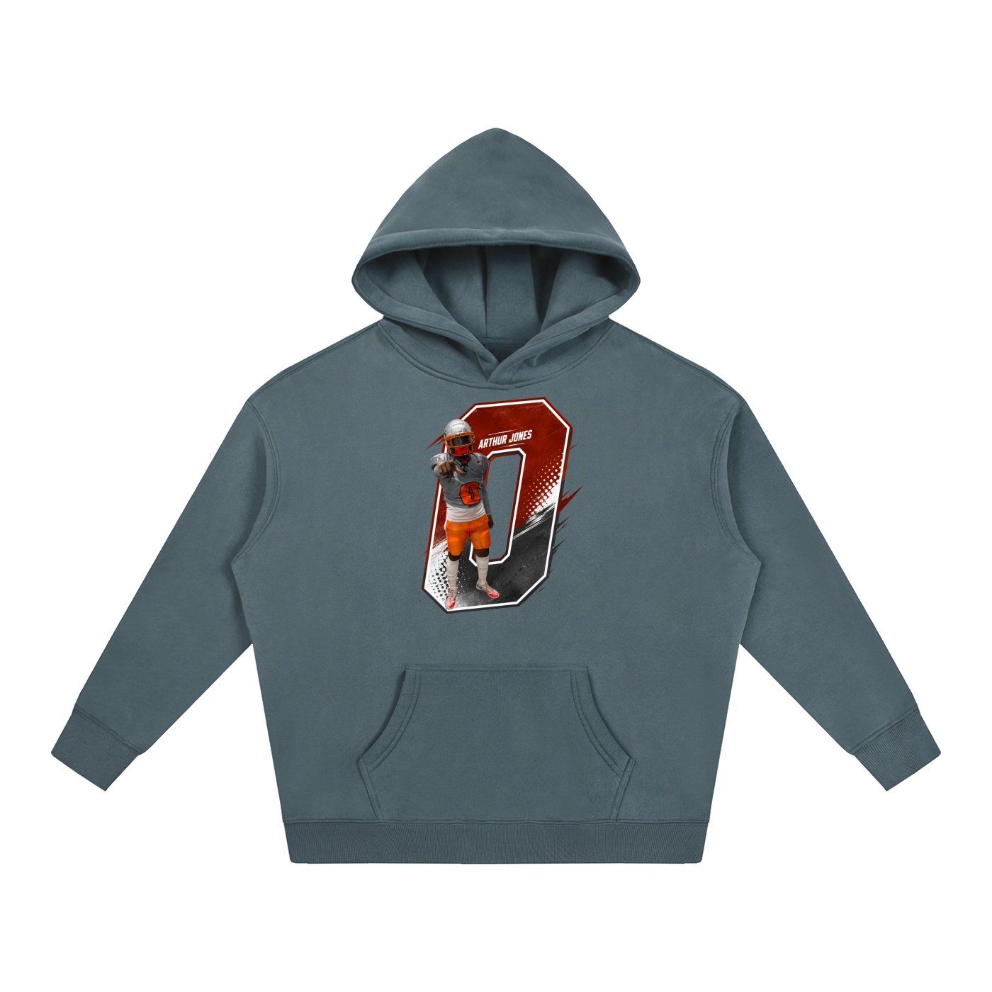 Arthur Seatbelt Jones Oversize Fleeced Hoodie - Image 4