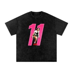Cassidy Snow Washed Oversized TEE - Image 1