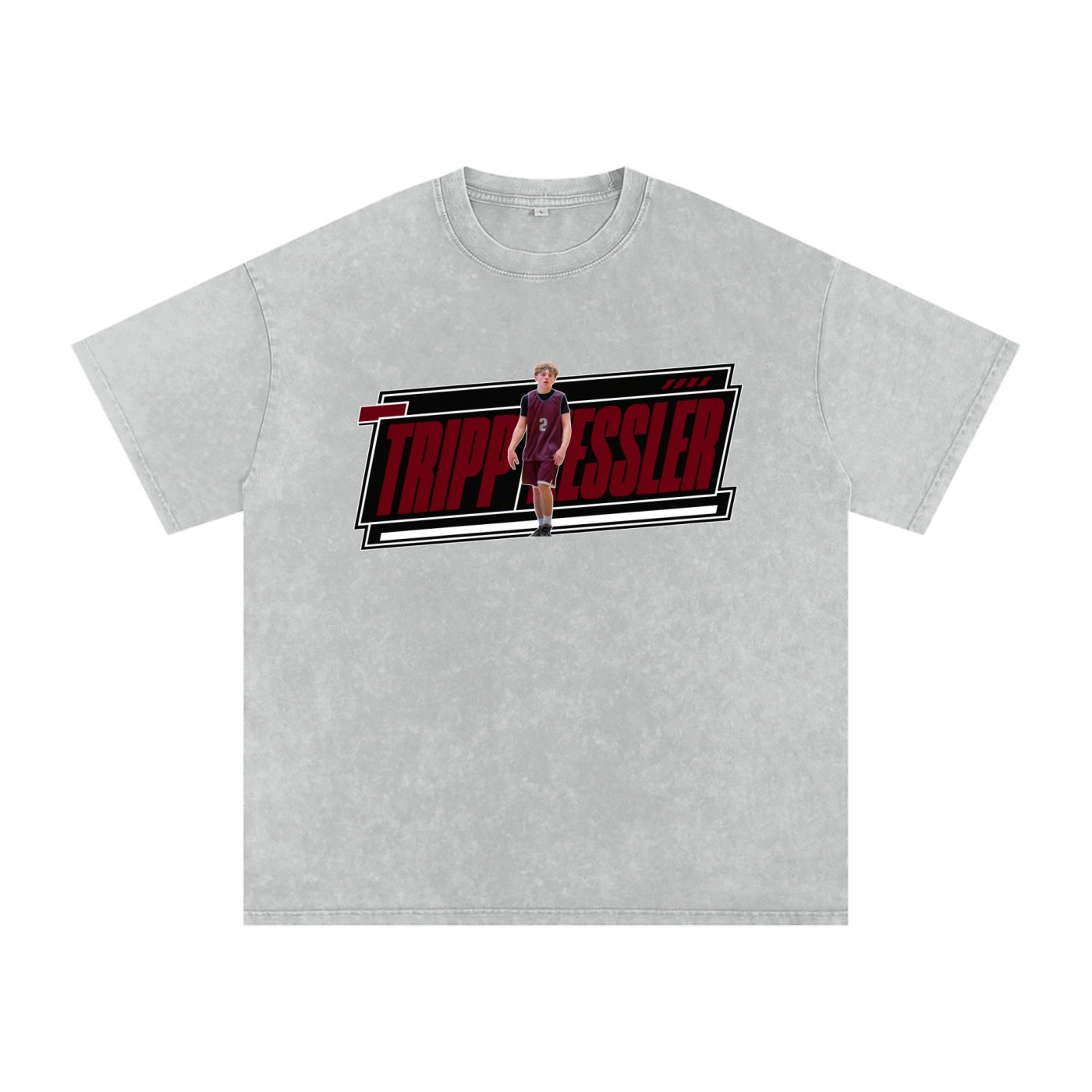 Tripp Kessler  Snow Washed Oversized TEE - Image 3