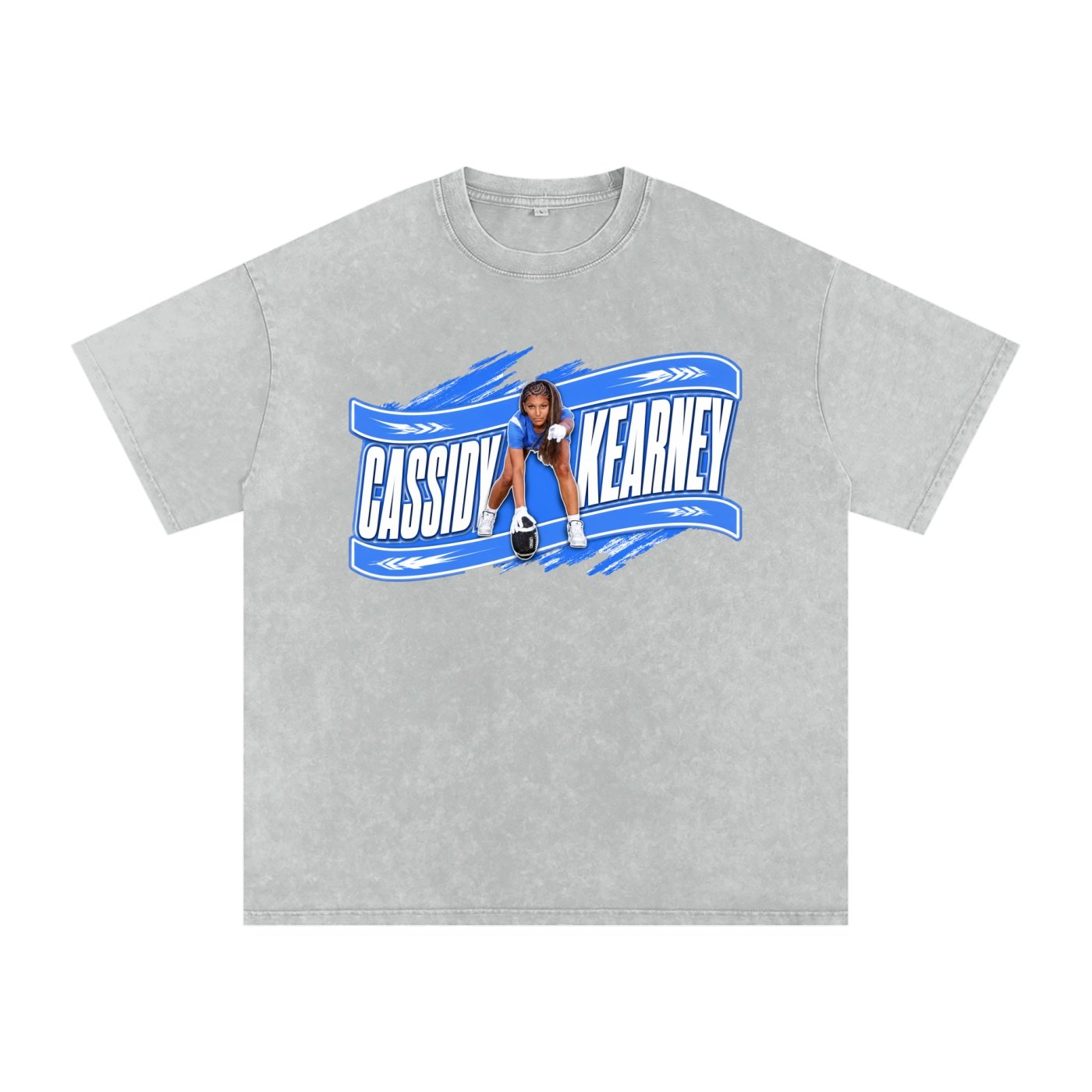 Cassidy Kearney Snow Washed Oversized TEE - Image 3