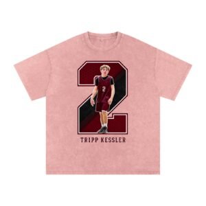 Tripp Kessler Snow Washed Oversized TEE - Image 5