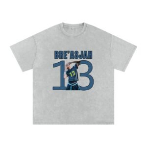 Bre'asjah Snow Washed Oversized TEE - Image 3