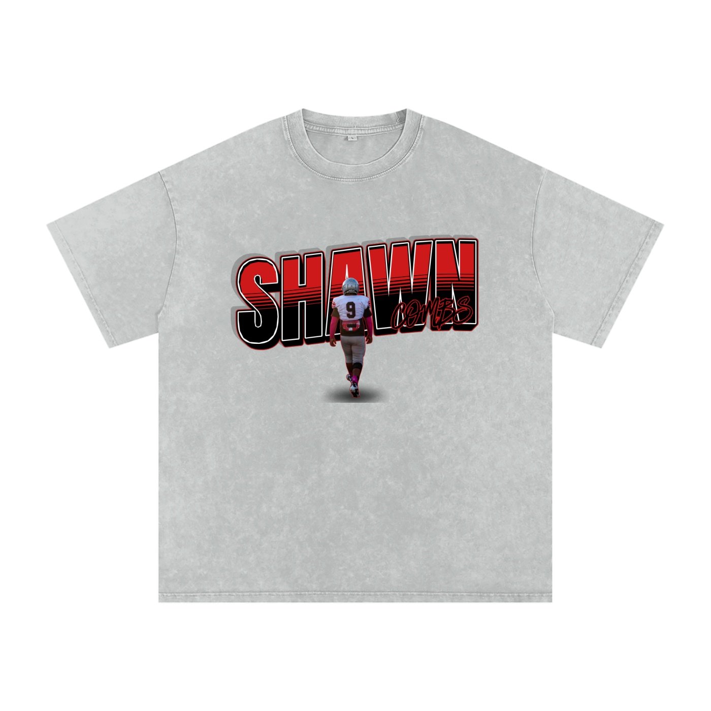 Shawn Combs Snow Washed Oversized TEE - Image 3