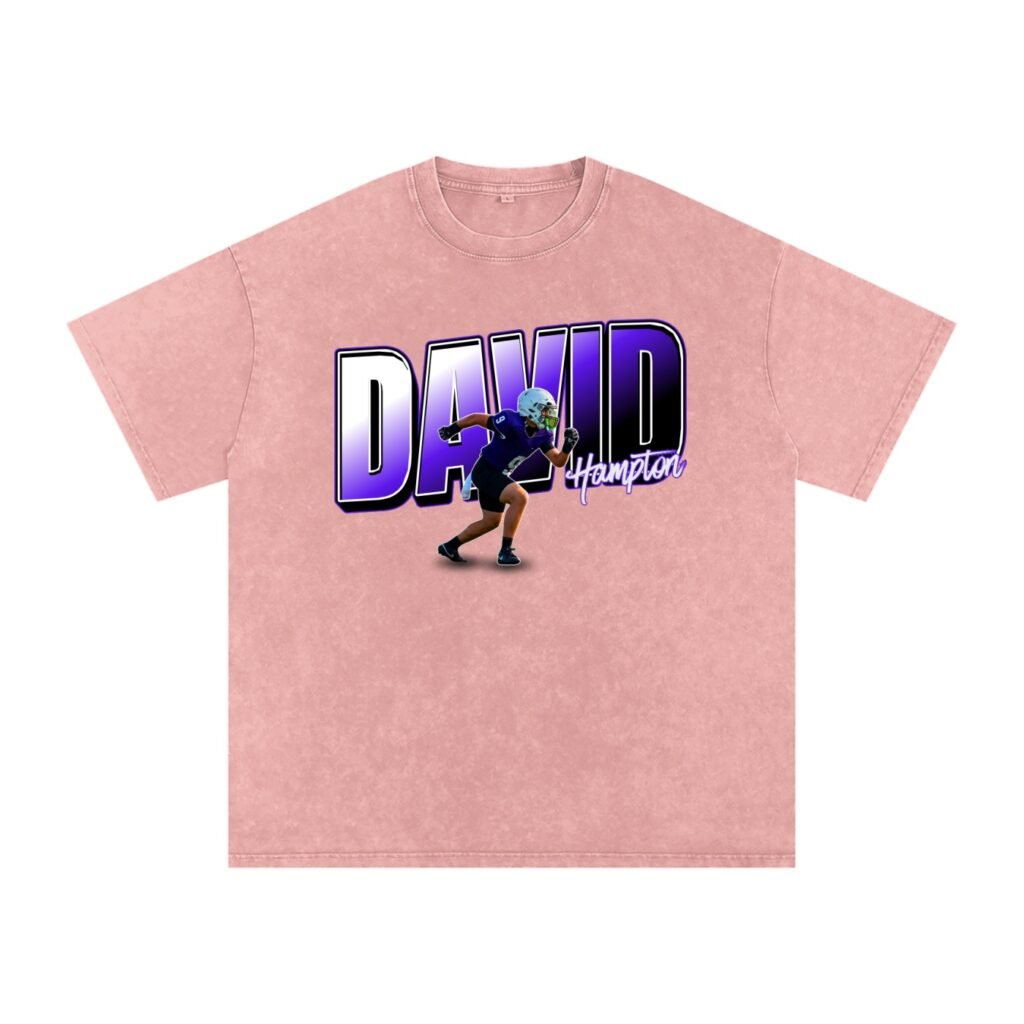 Taylor payne Snow Washed Oversized TEE