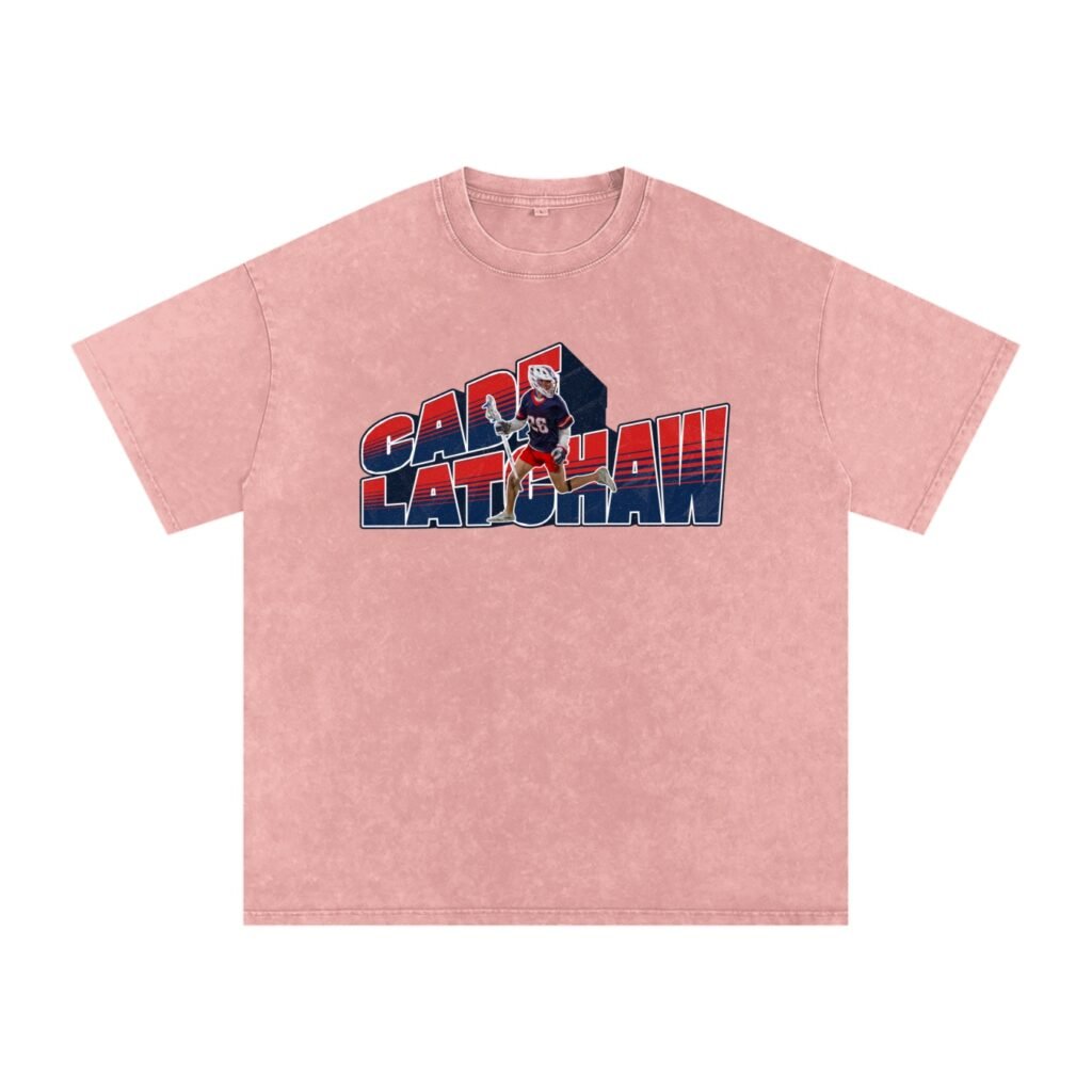Cade Latchaw Snow Washed Oversized TEE