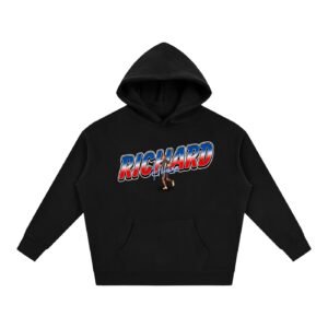 Richard Hilaire Oversize Fleeced Hoodie - Image 1
