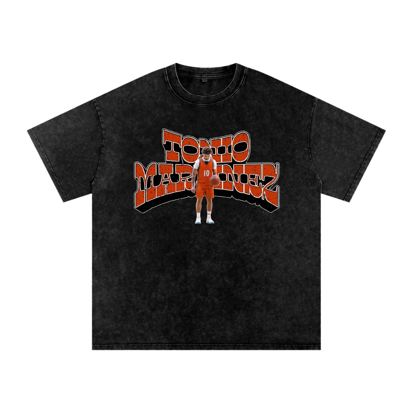 Tonio Martinez Snow Washed Oversized TEE - Image 1