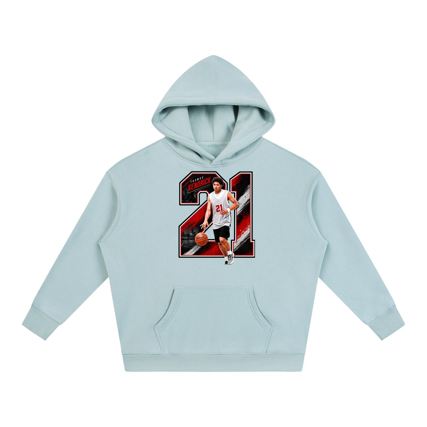 Thomas Kendrick McDowell III Oversize Fleeced Hoodie - Image 3