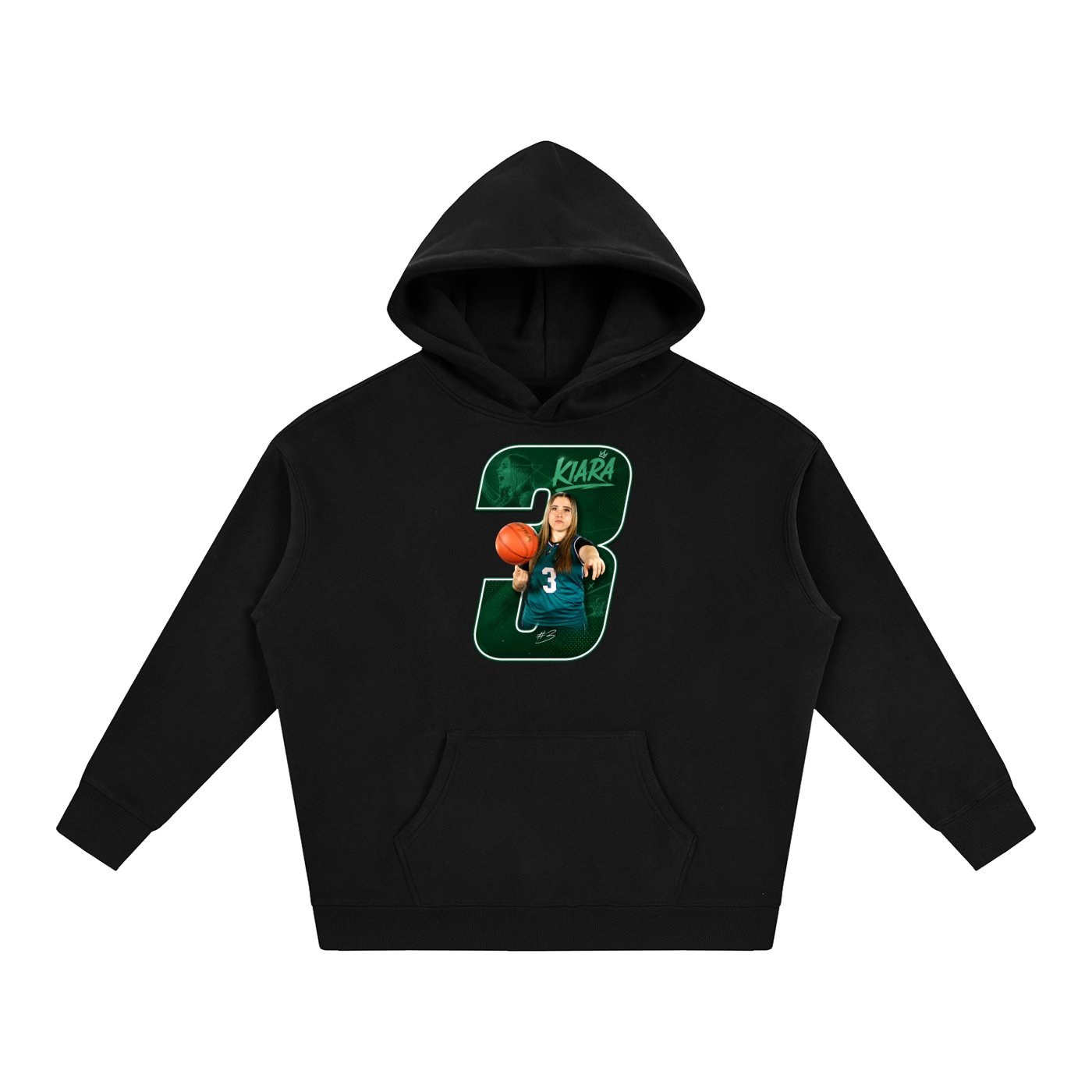 Kiara Vaselaros Oversize Fleeced Hoodie - Image 1