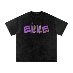 Elle Jo Johnson Snow Washed Oversized TEE - Image 1