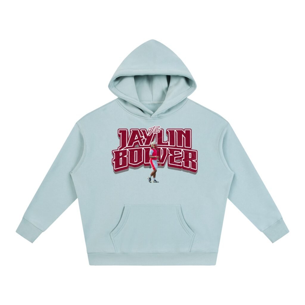Jaylin Bower Oversize Fleeced Hoodie