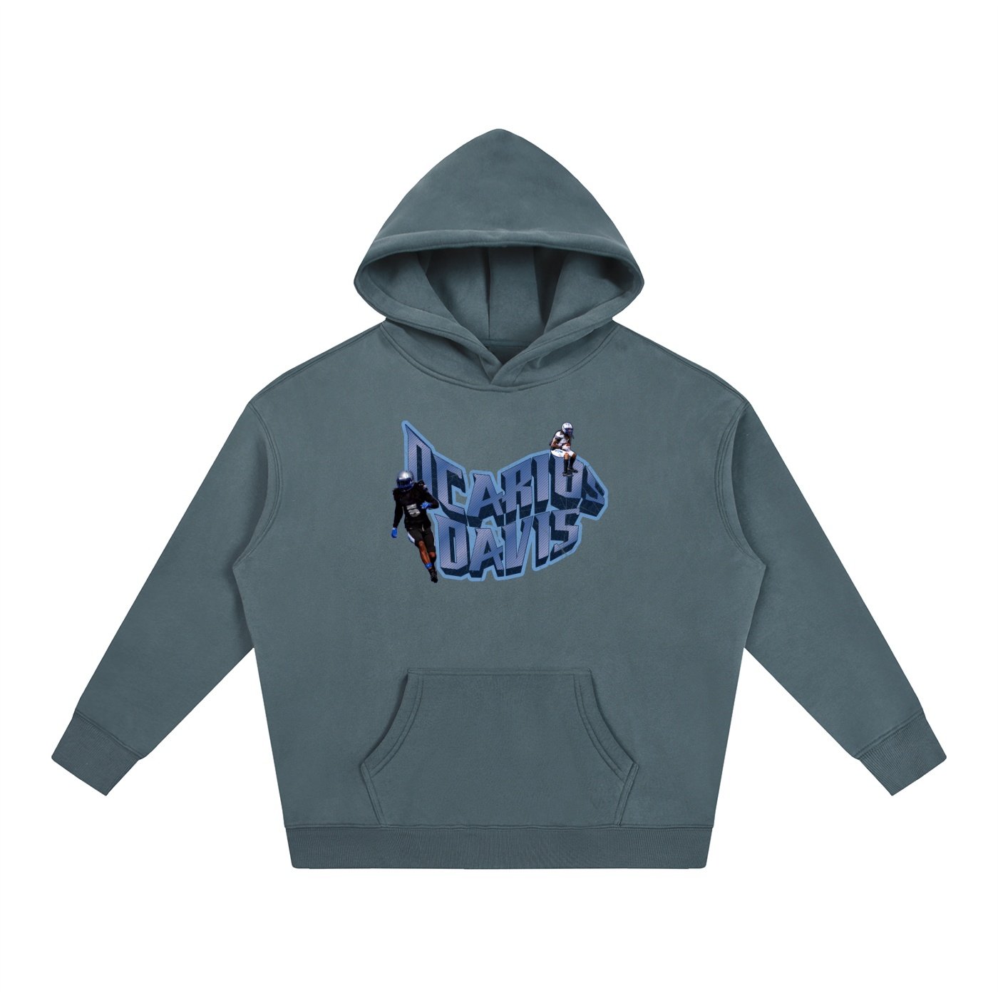 Dcarius Davis Oversize Fleeced Hoodie - Image 4