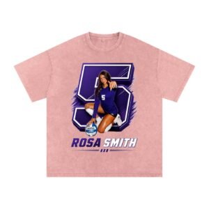 Rosa Smith Snow Washed Oversized TEE - Image 5