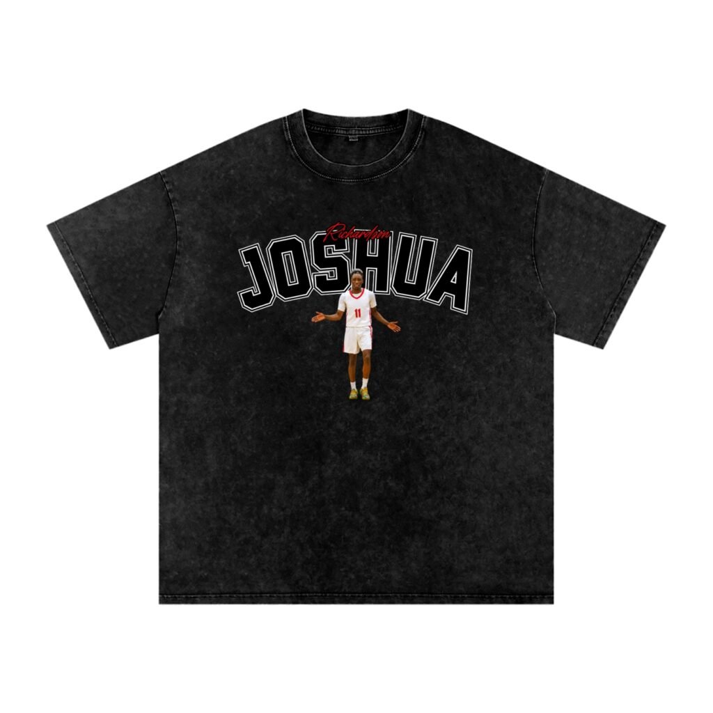 Joshua Richardson Snow Washed Oversized TEE