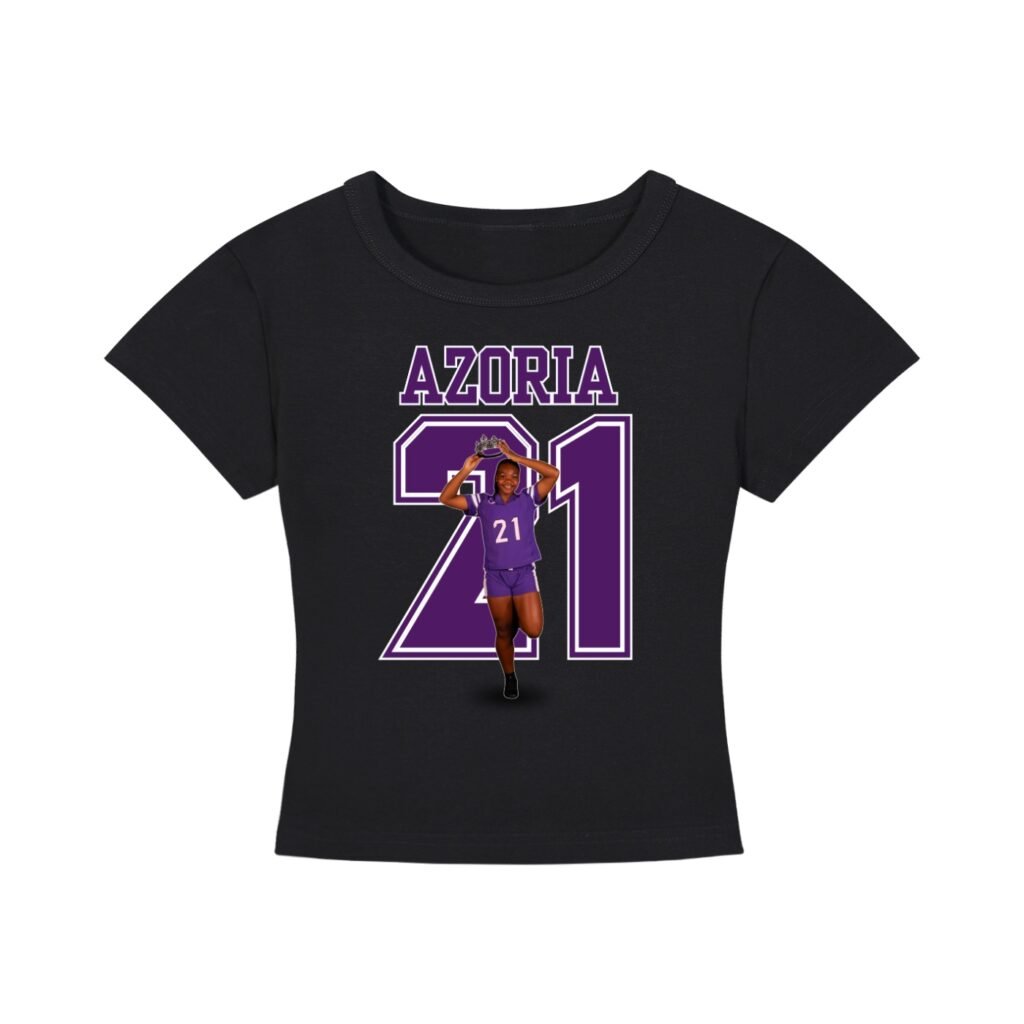 Azoria Glass Women's CropTop