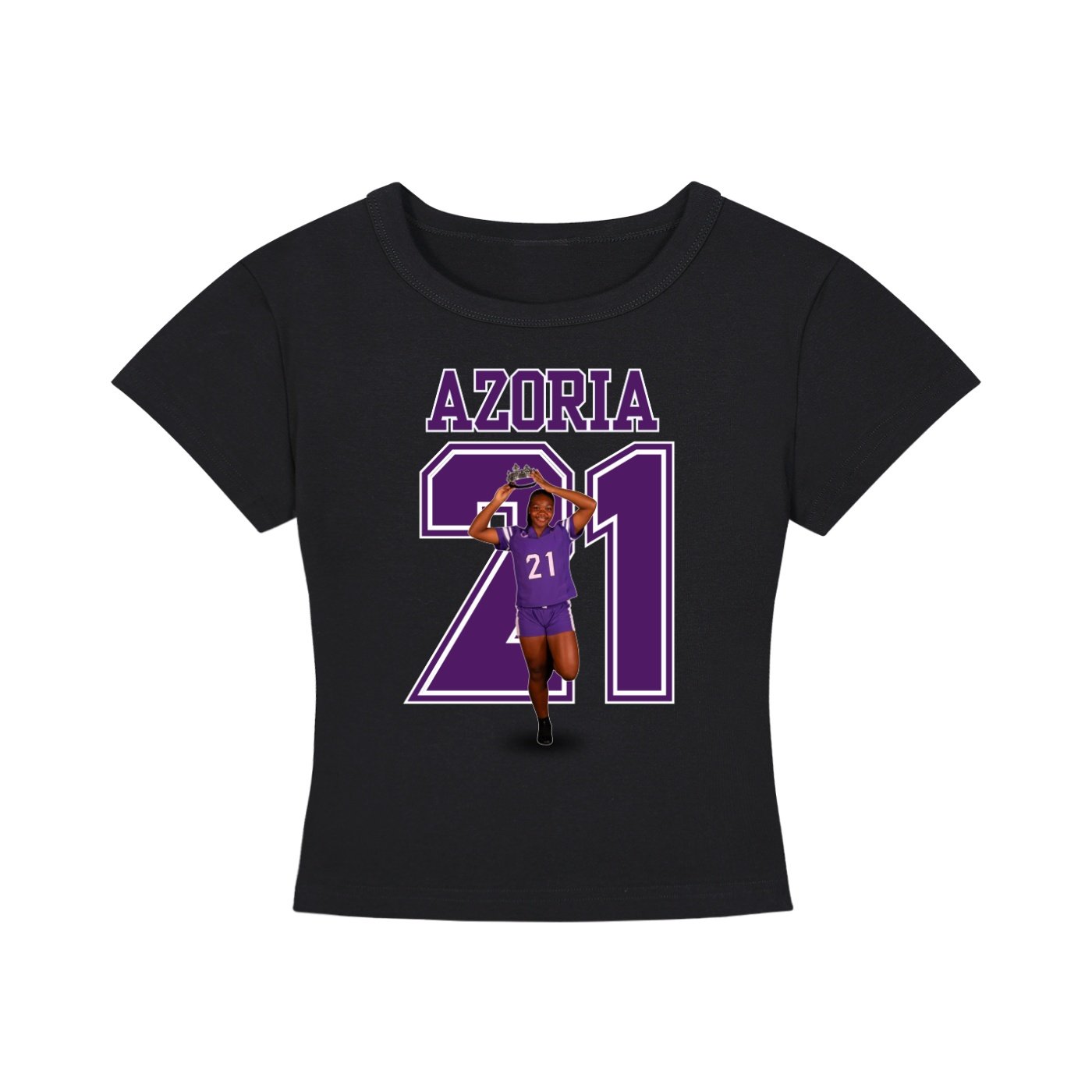 Azoria Glass Women's CropTop - Image 1
