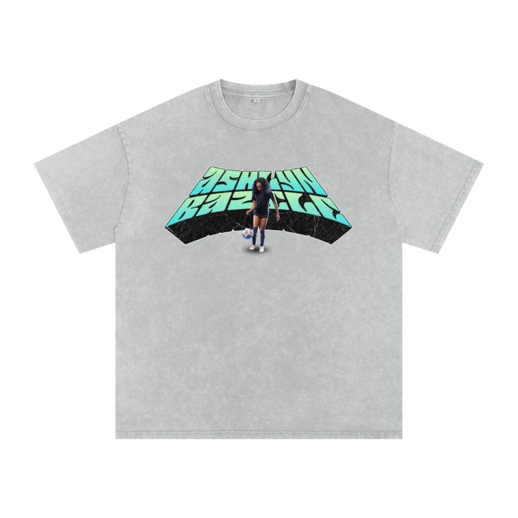 Ashlyn Bazile Snow Washed Oversized TEE