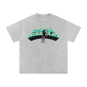 Ashlyn Bazile Snow Washed Oversized TEE - Image 3
