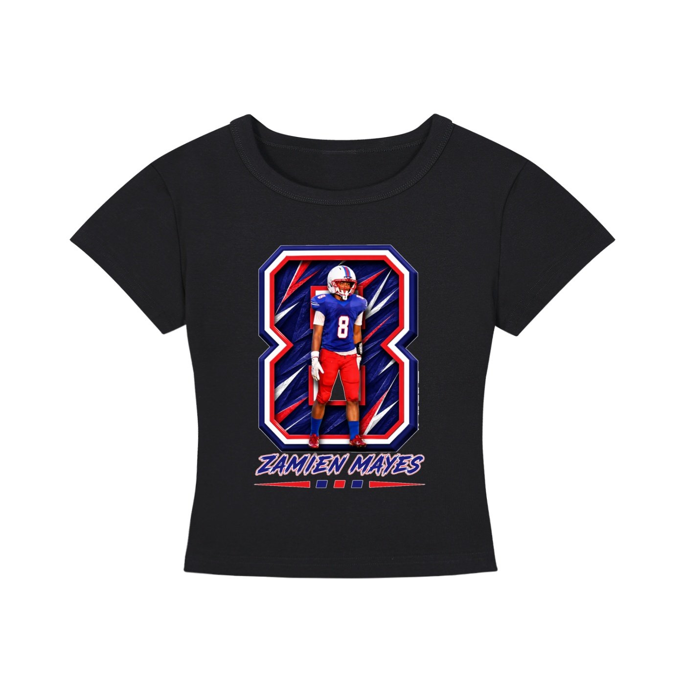 Zamien Lee Mayes Women's CropTop - Image 1