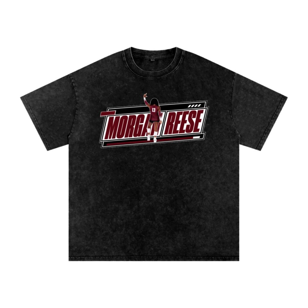 Morgan Reese Snow Washed Oversized TEE