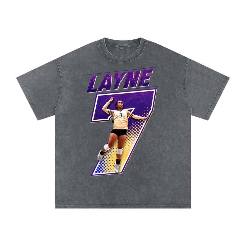 Layne Eutsler Snow Washed Oversized TEE