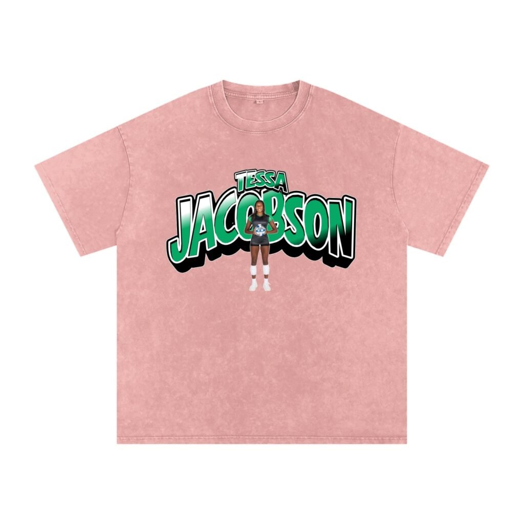 Tessa Jacobson Snow Washed Oversized TEE