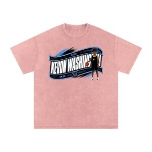 Kevon Washington Snow Washed Oversized TEE - Image 5