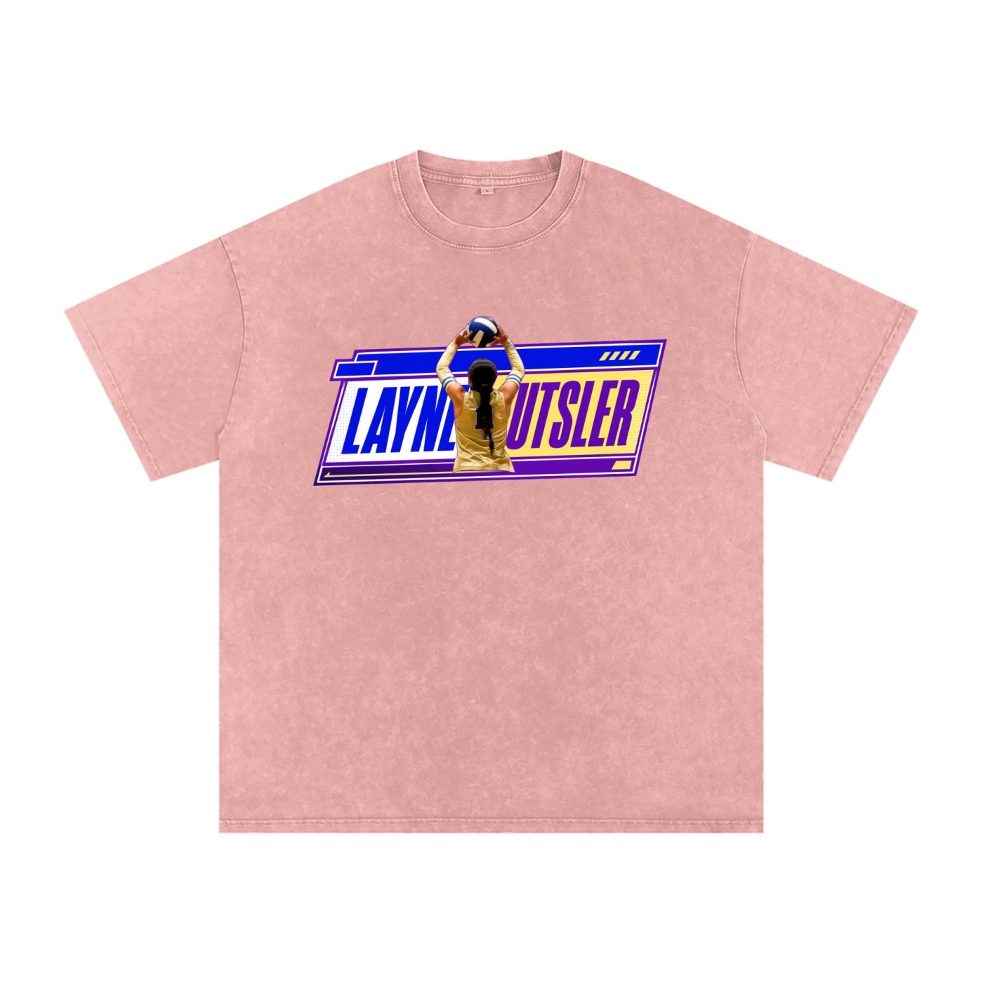 Layne Eutsler Snow Washed Oversized TEE - Image 5