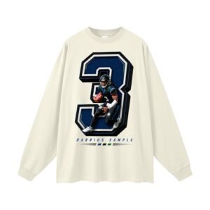 Darrius Sample Unisex Long Sleeve T-Shirt - Image 3