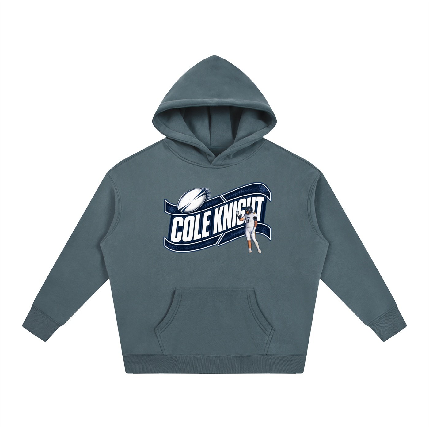 Cole Knight Oversize Fleeced Hoodie - Image 4