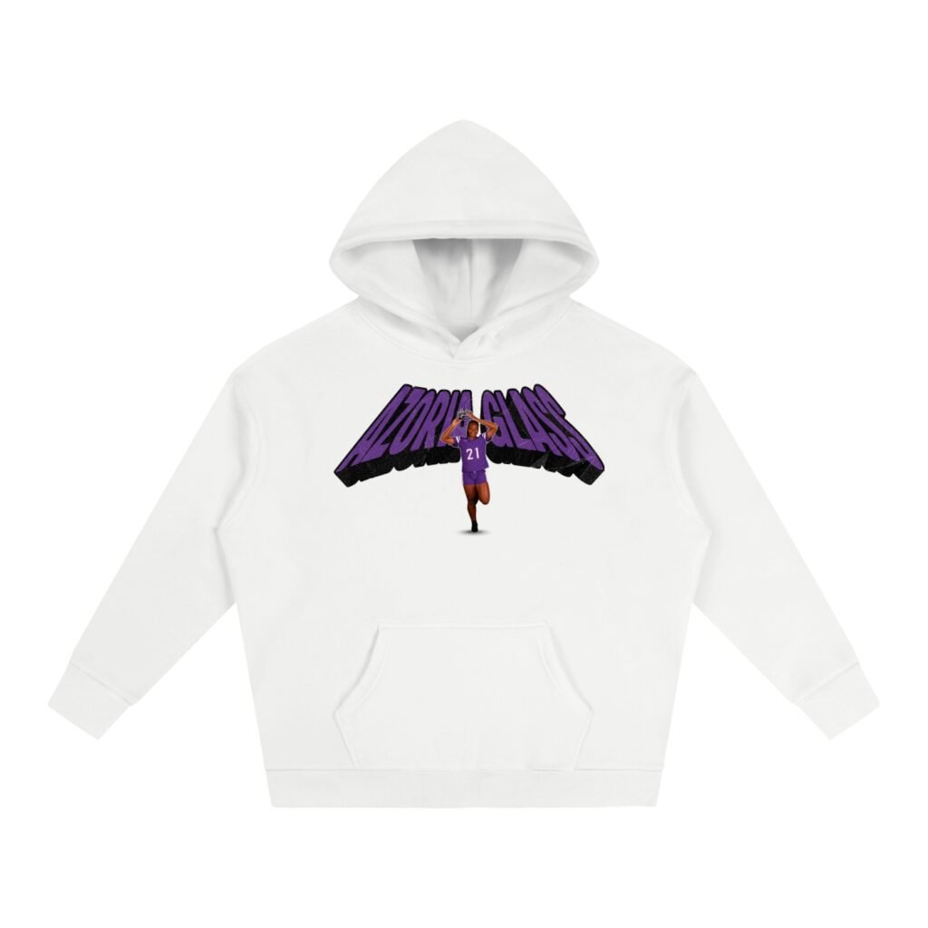 Azoria Glass Oversize Fleeced Hoodie