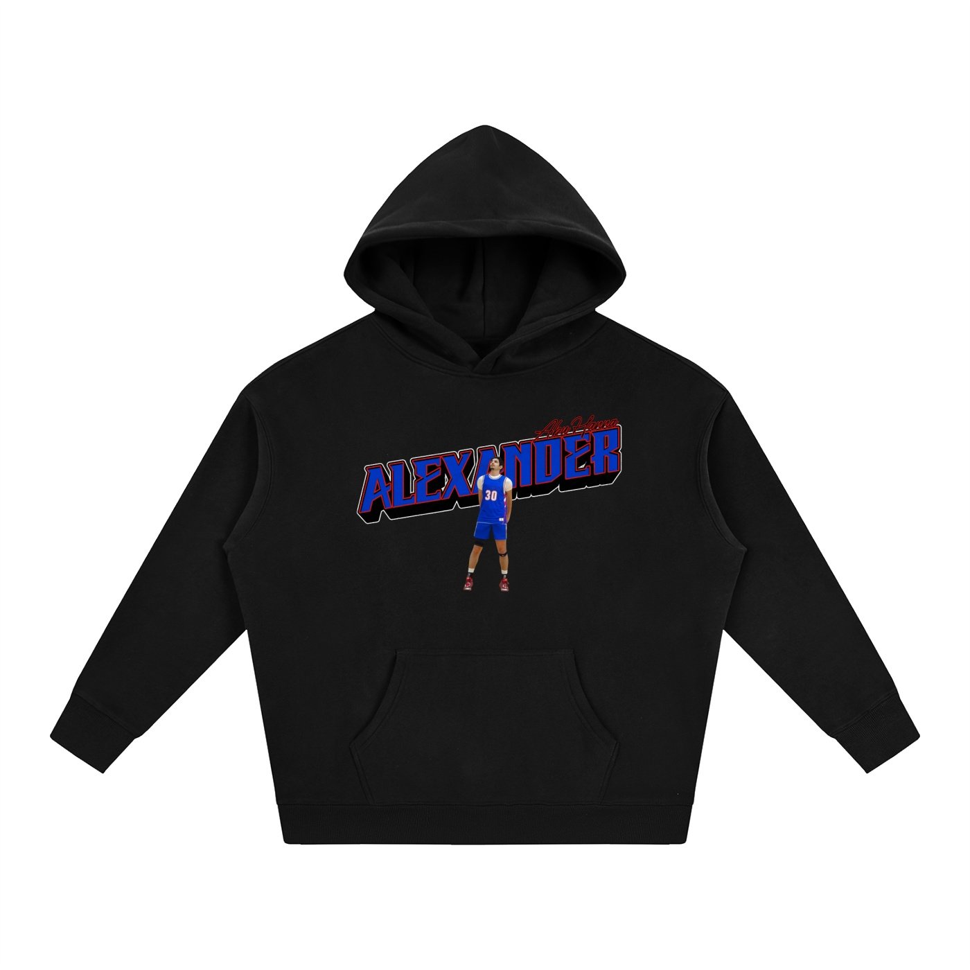Alexander Abu Hanna Oversize Fleeced Hoodie - Image 1