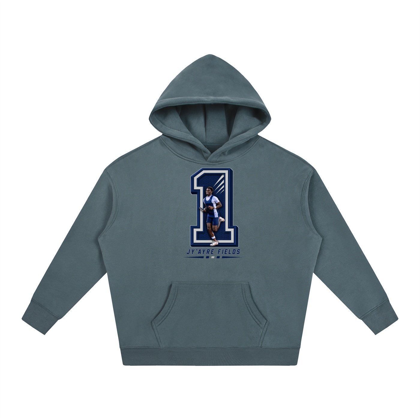 Jy'ayre Fields Oversize Fleeced Hoodie - Image 4