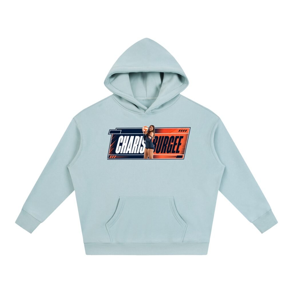 Charis Burge Oversize Fleeced Hoodie
