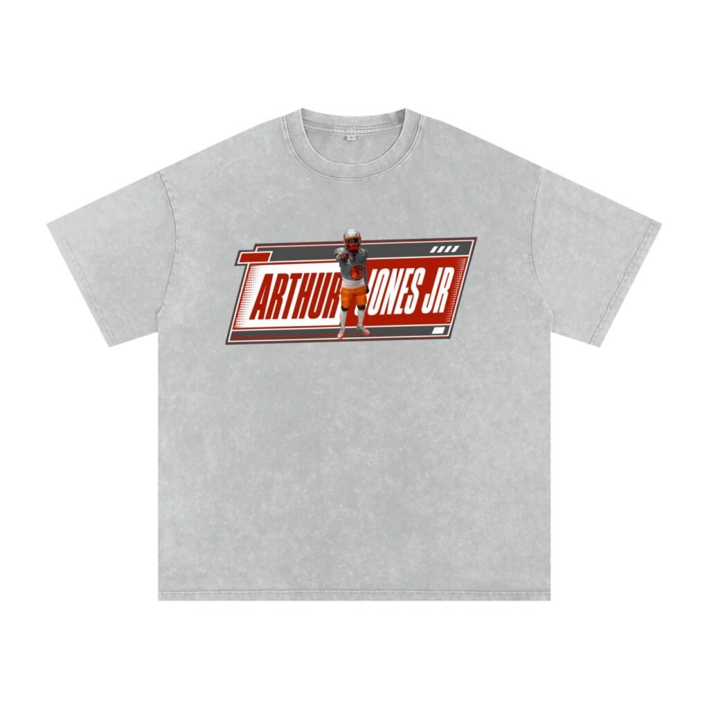 Arthur Seatbelt Jones  Snow Washed Oversized TEE