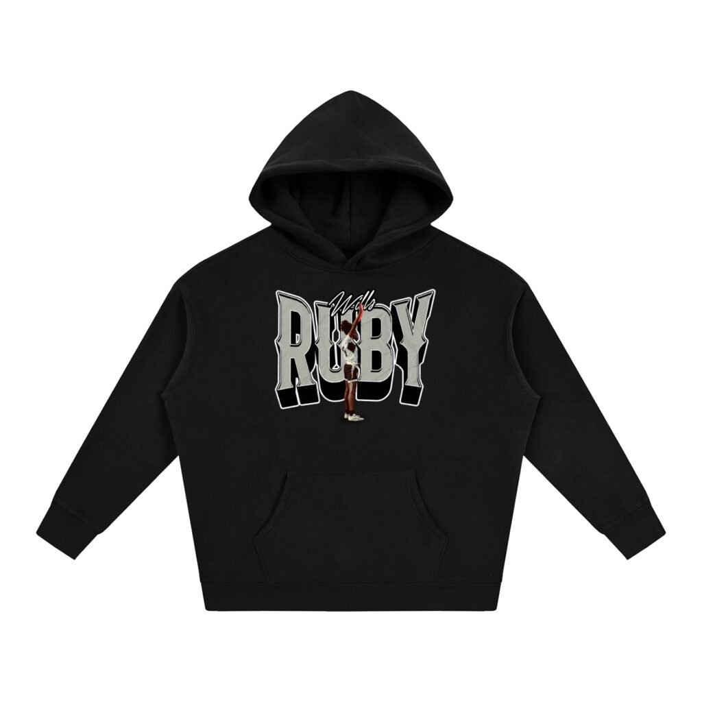 Ruby wills Oversize Fleeced Hoodie